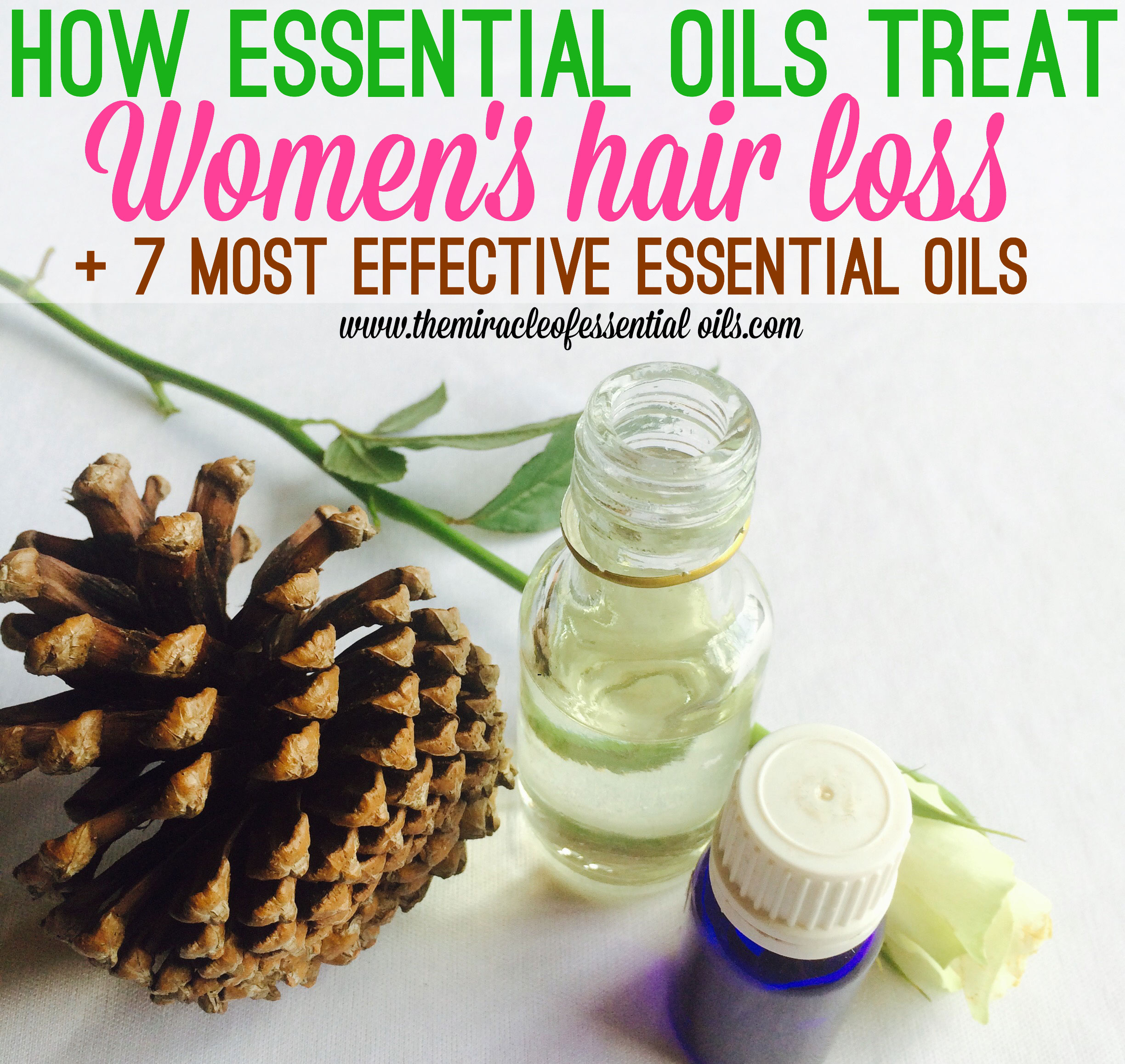 essential oils for women's hair loss