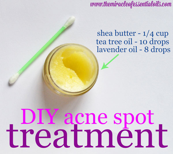 essential oil acne spot treatment