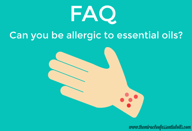 can you be allergic to essential oils