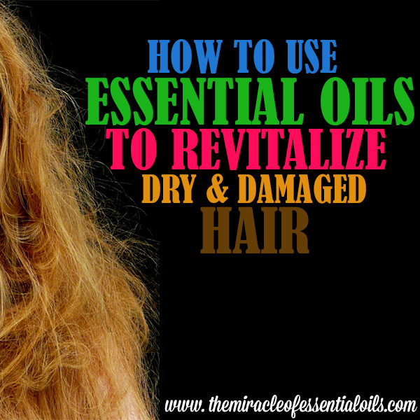 essential oils for dry damaged hair 