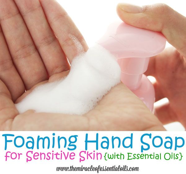 Easy DIY Essential Oil Hand Soap Recipe