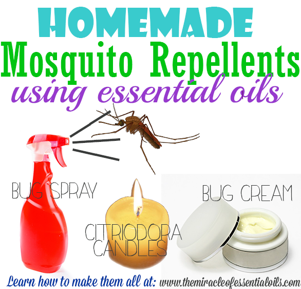 mosquito repellent using essential oils