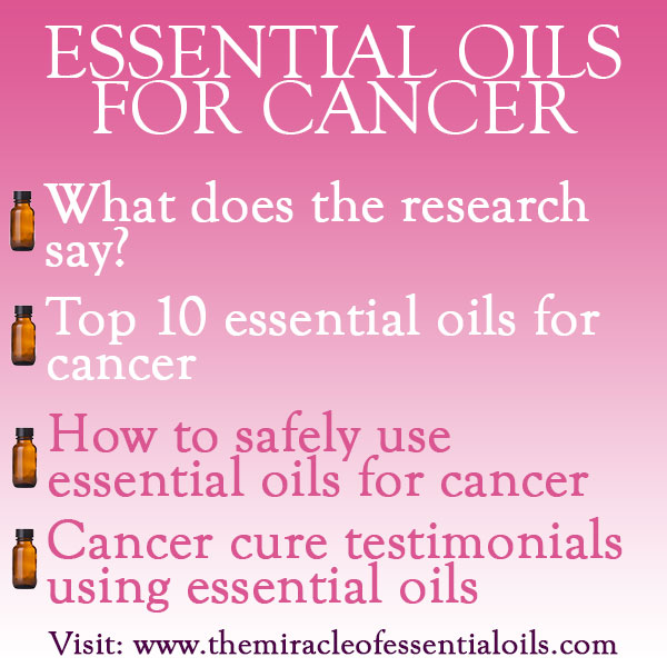 The Case of Essential Oils for Cancer