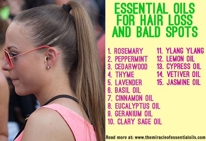 15 Essential Oils for Hair Loss & Bald Spots