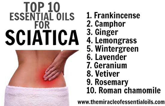 10 Powerful Essential Oils for Sciatica Pain