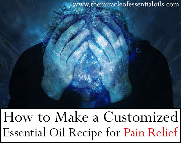 essential oil recipe for pain relief