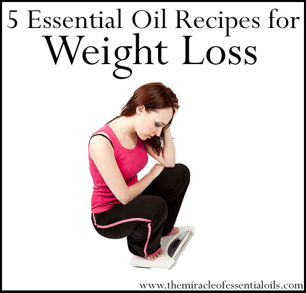 5 Essential Oil Recipes for Weight Loss