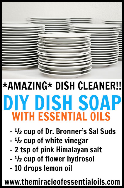 Tested Recipe: Homemade Dish Soap with Essential Oils
