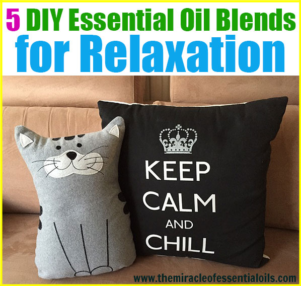 5 DIY Relaxing Essential Oil Blends