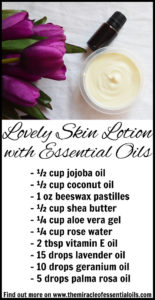 DIY Essential Oil Body Lotion Recipe for Lovely Skin