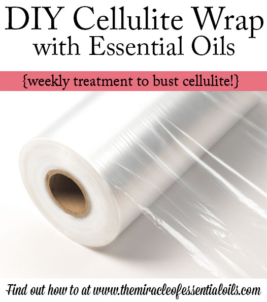 diy essential oil cellulite wrap