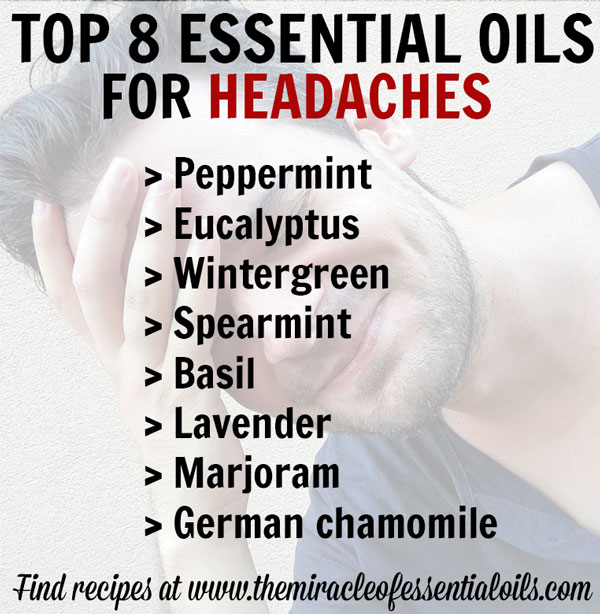 8 Best Essential Oils for Headaches & How to Use