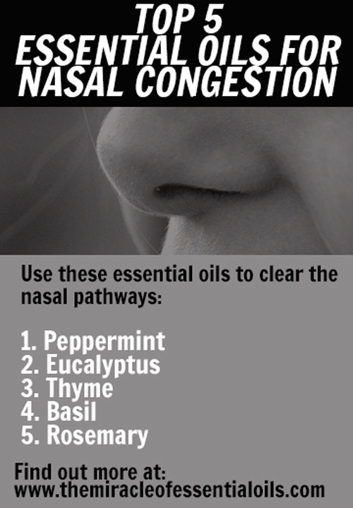 5 Essential Oils for Nasal Congestion & One Effective Remedy that Works