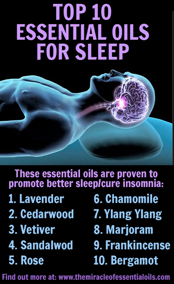 Top 10 Essential Oils for Insomnia including 3 DIY Recipes for Better Sleep