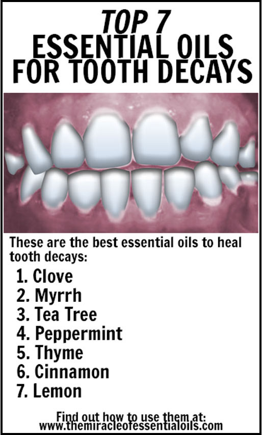 7 Essential Oils for Tooth Decays (plus DIY Toothpaste & Mouthwash Recipes)