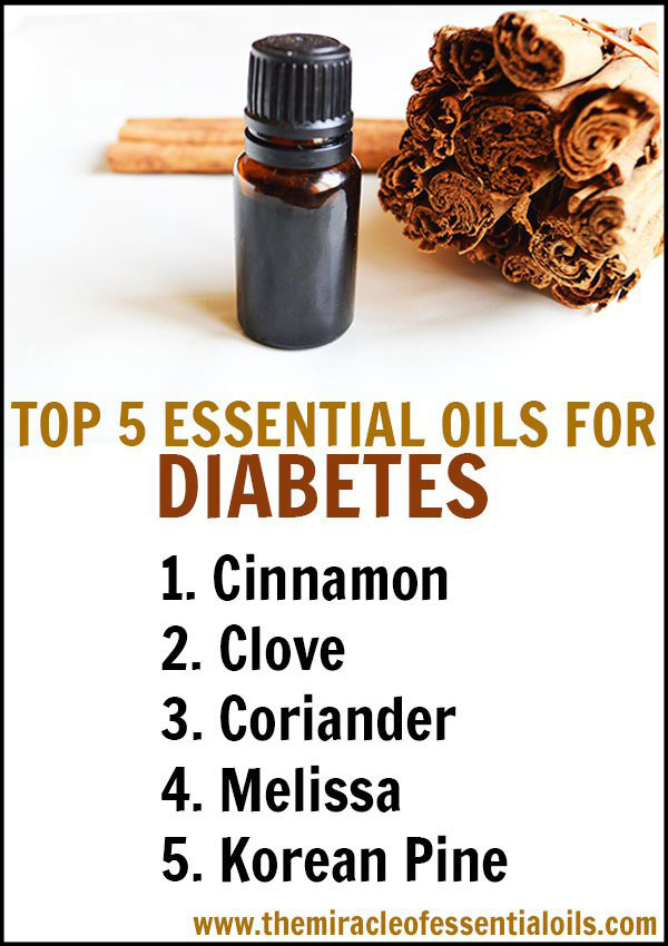 Discover the best essential oils for diabetes and how to use them!