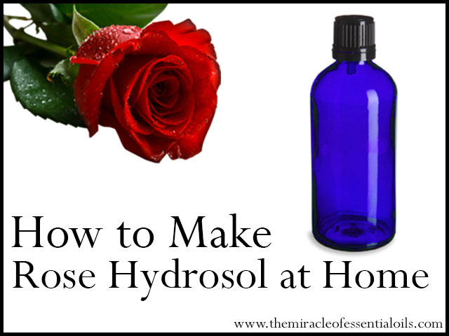 how to make rose hydrosol at home