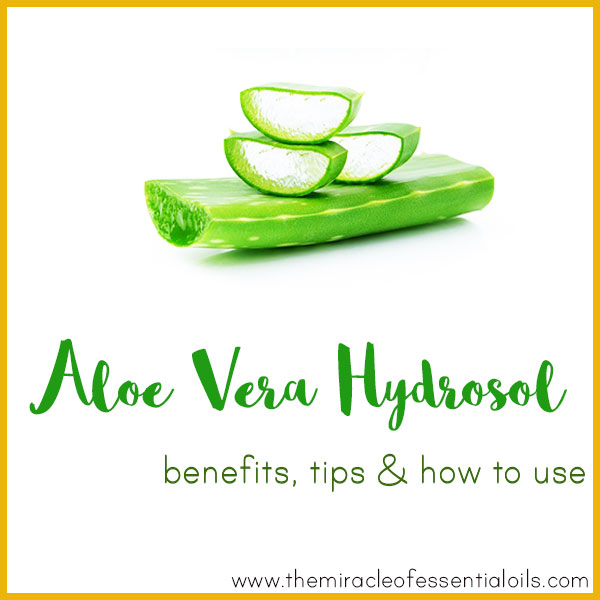 aloe vera hydrosol benefits