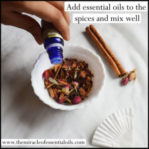 diy essential oil sachets