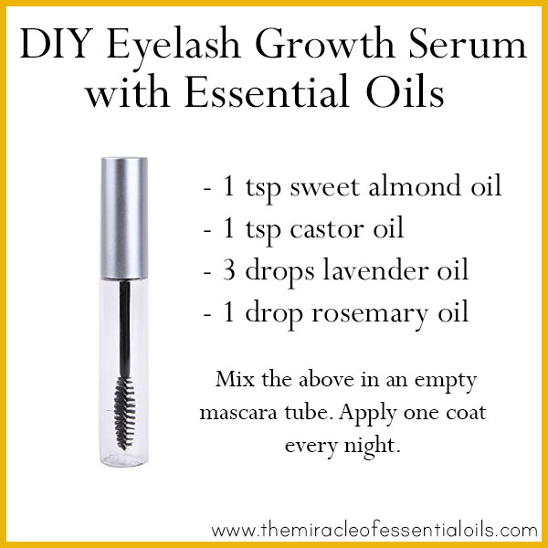 diy essential oil eyelash growth serum