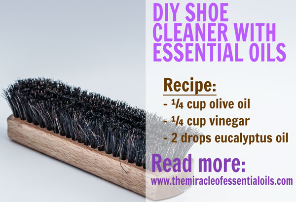 DIY Leather Shoe Cleaner with Essential Oils