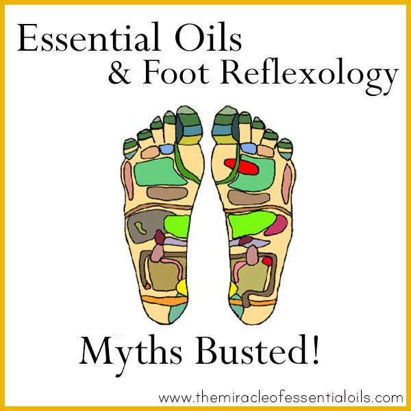 Foot Reflexology And Oil Usage Chart