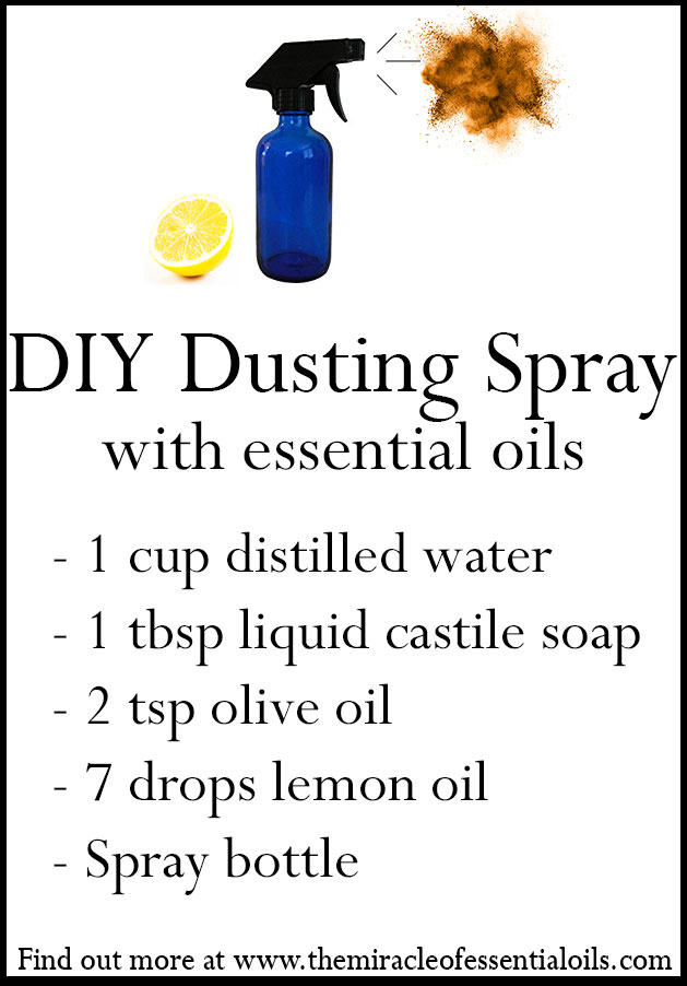 diy essential oil dusting spray recipe