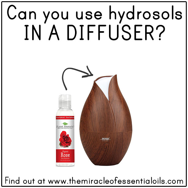 can you use hydrosols in a diffuser