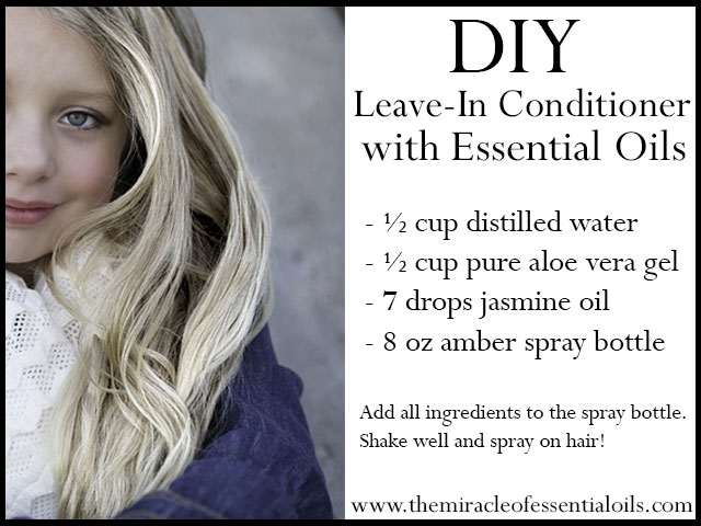 diy essential oil leave in hair conditioner