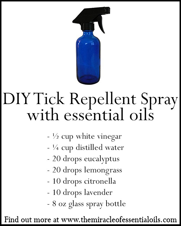 DIY Essential Oil Tick Repellent Spray Recipe