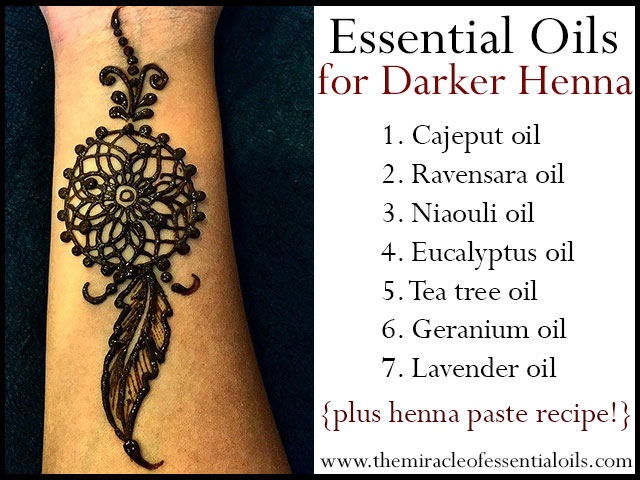 7 Best Essential Oils for Henna Paste – Get A Dark Rich Color Fast - The Miracle of Essential Oils 7 Best Essential Oils for Henna Paste – Get A Dark Rich Color Fast - The Miracle of Essential Oils