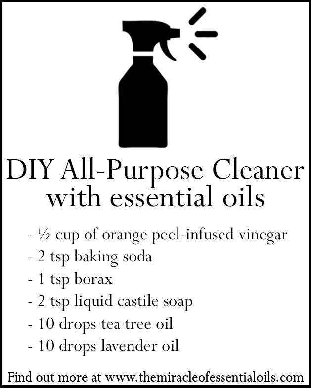 diy essential oil all purpose cleaner