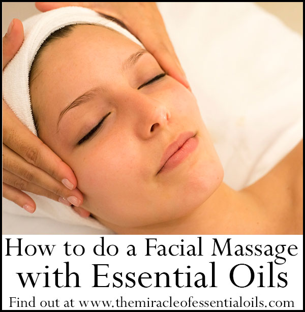 diy essential oil face massage