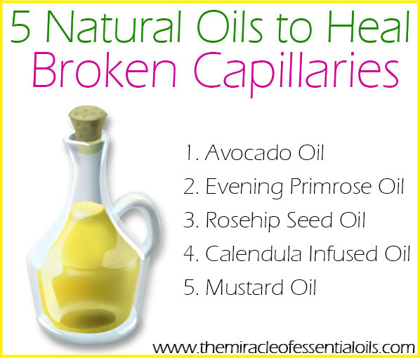 In this article, find out how to use natural carrier oils for broken capillaries with a DIY recipe you can use every day! 