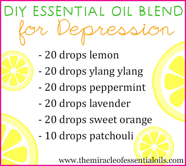 DIY Essential Oil Blend for Depression