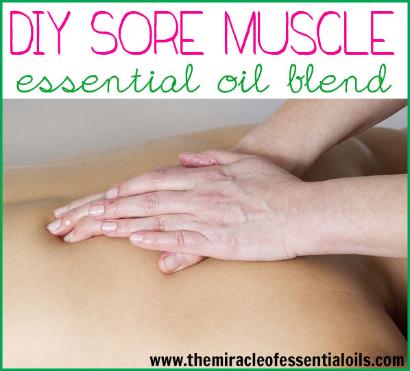 DIY Essential Oil Blend for Sore Muscles