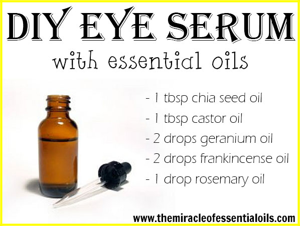 diy under eye serum for dark circles