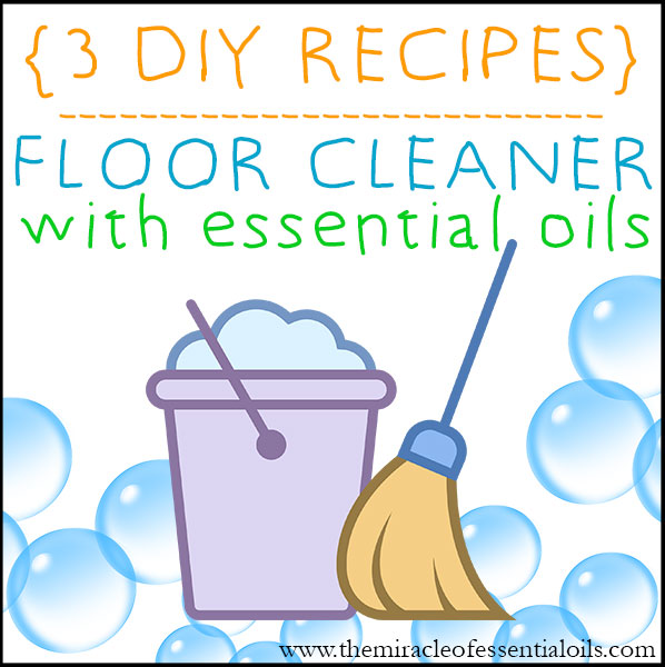 One of the best ways to use essential oils is this DIY essential oil floor cleaner! Get the simple recipe here! 