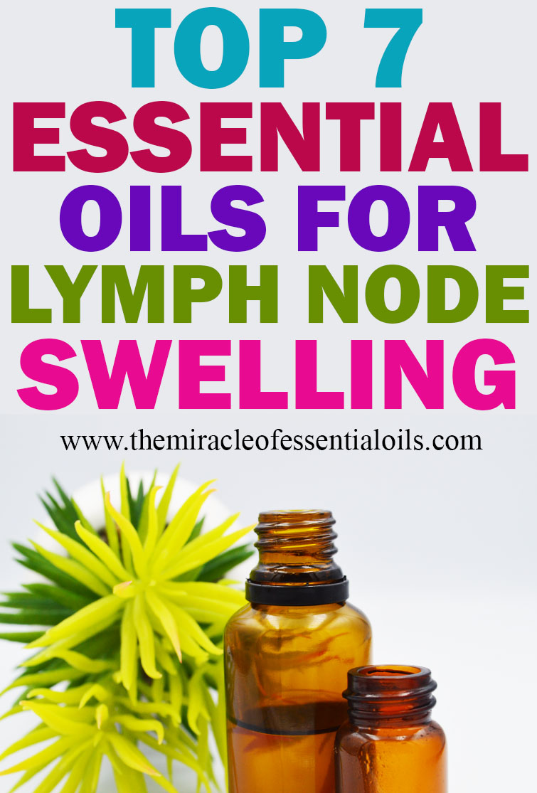 essential oils for lymph node swelling