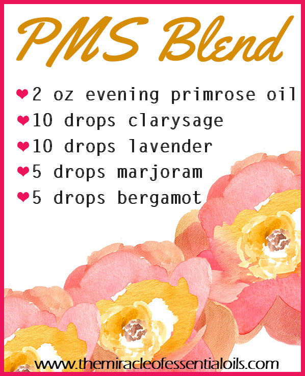 DIY PMS Essential Oil Blend