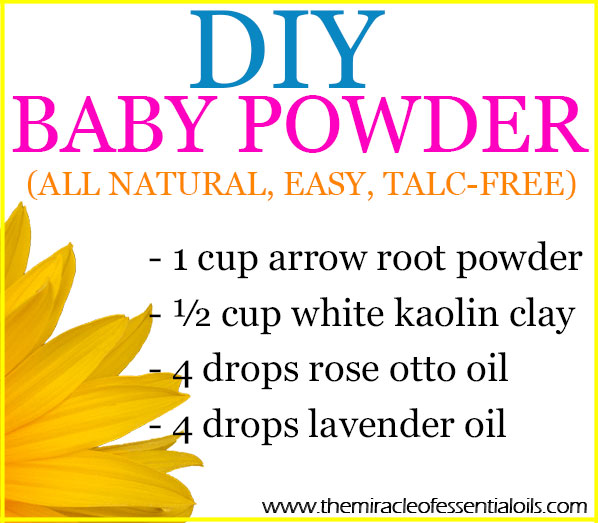 Essential Oil DIY Recipe: Baby Powder — Tree of Life