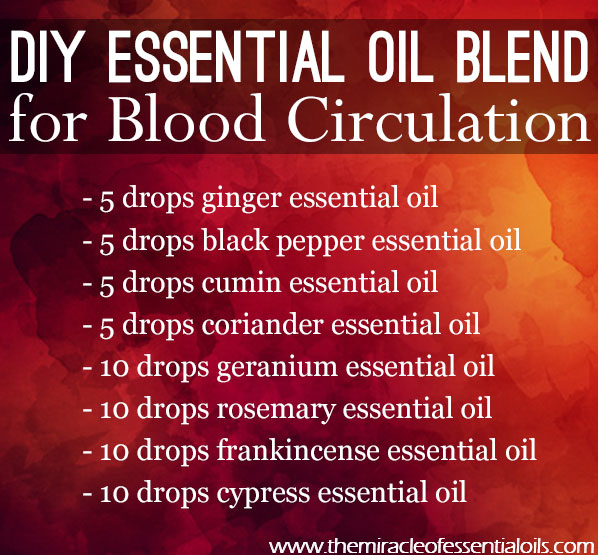 DIY Essential Oil Blend for Blood Circulation The Miracle of