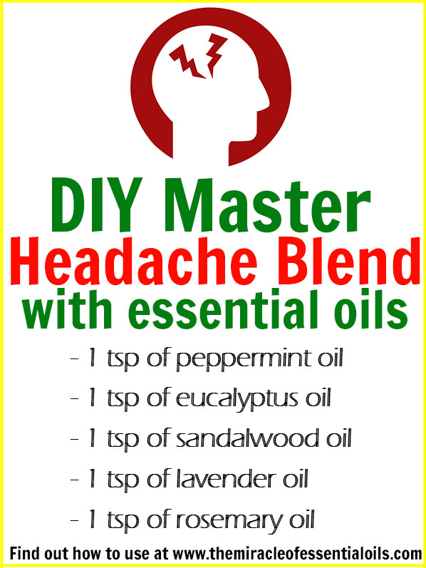 DIY Essential Oil Headache Blend The Miracle of Essential Oils