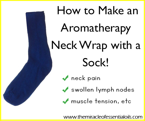 DIY Essential Oil Neck Wrap