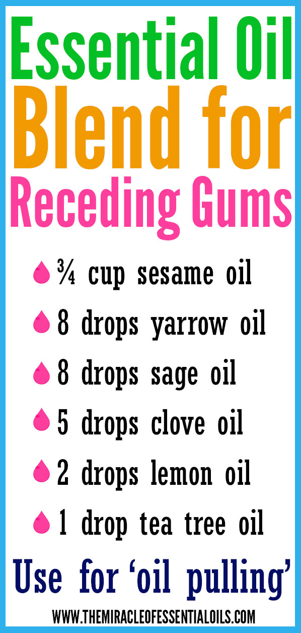 Grow back your gums and promote healthy oral care using this DIY Essential Oil Blend for Receding Gums! 