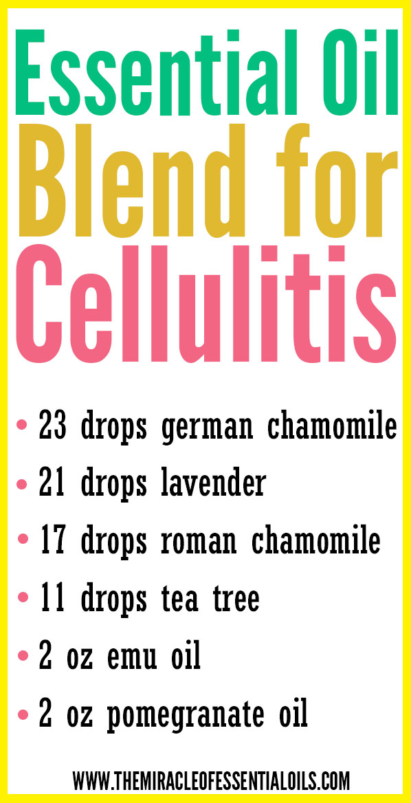 DIY Essential Oil Blend for Cellulitis