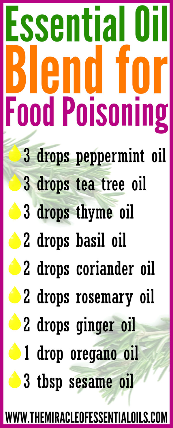 DIY Essential Oil Blend for Food Poisoning The Miracle of Essential Oils