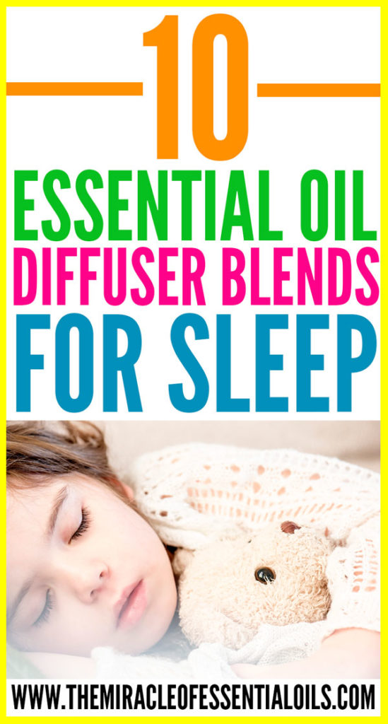 Sleep like a baby by diffusing any of these 10 essential oil diffuser blends for sleep! 