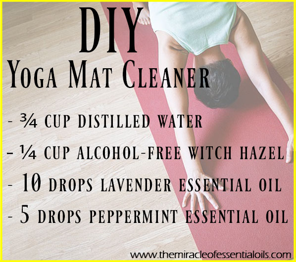 essential oil yoga mat spray