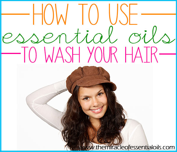 Quit shampoo by learning how to wash your hair with essential oils! 